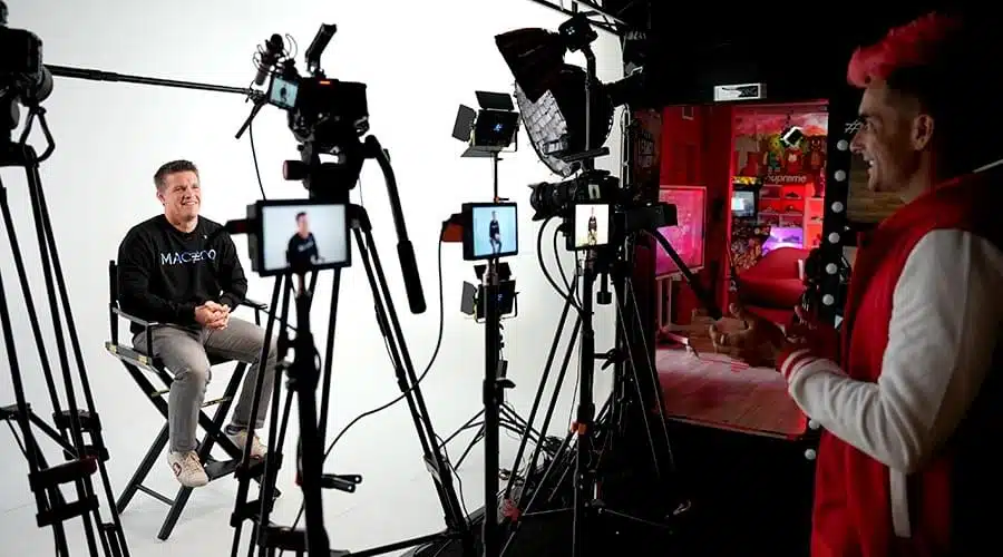 Image gallery marquee