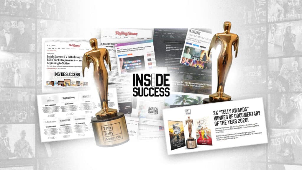 Inside Success TV Awards, Recognition, and Media Mentions